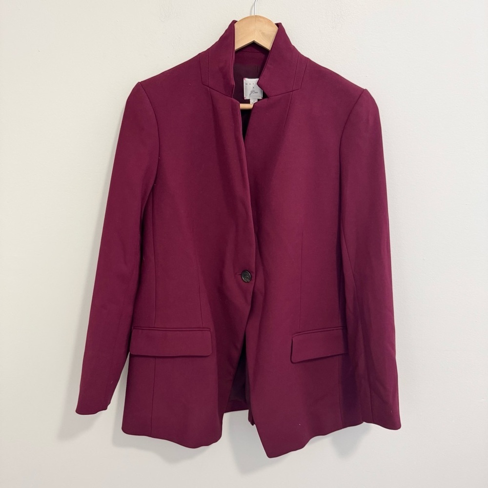 Hatch X J Crew Maternity Regent Blazer in Four Season Stretch - Picture 3 of 9